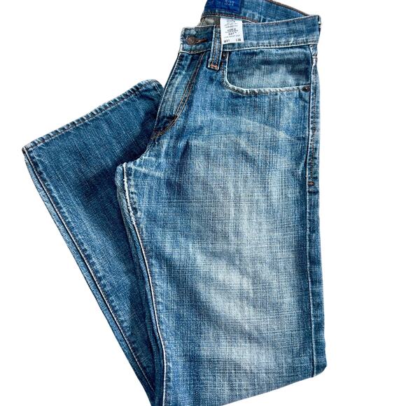 Men7 For All Mankind jean Vintage Y2K  button fly boot cut relaxed distressed - Picture 3 of 9